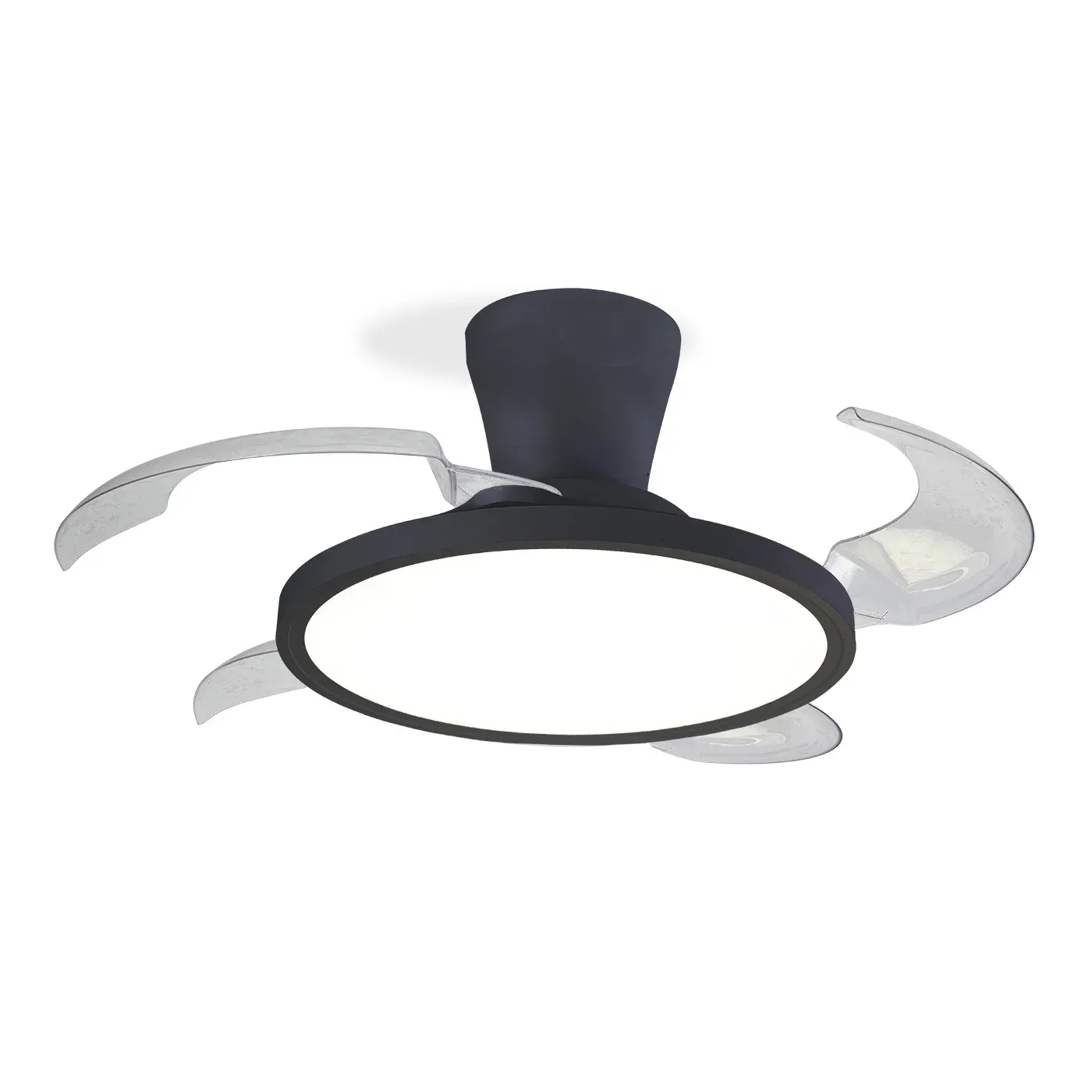 Ventilador de Techo Eolo Slim con Aspas Escamoteables y Luz LED Regulable