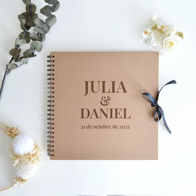 Libro de firmas / álbum para bodas - Imagen 6