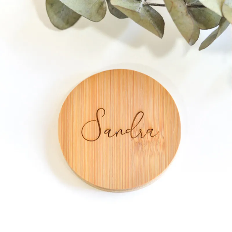 Espejo de madera personalizado