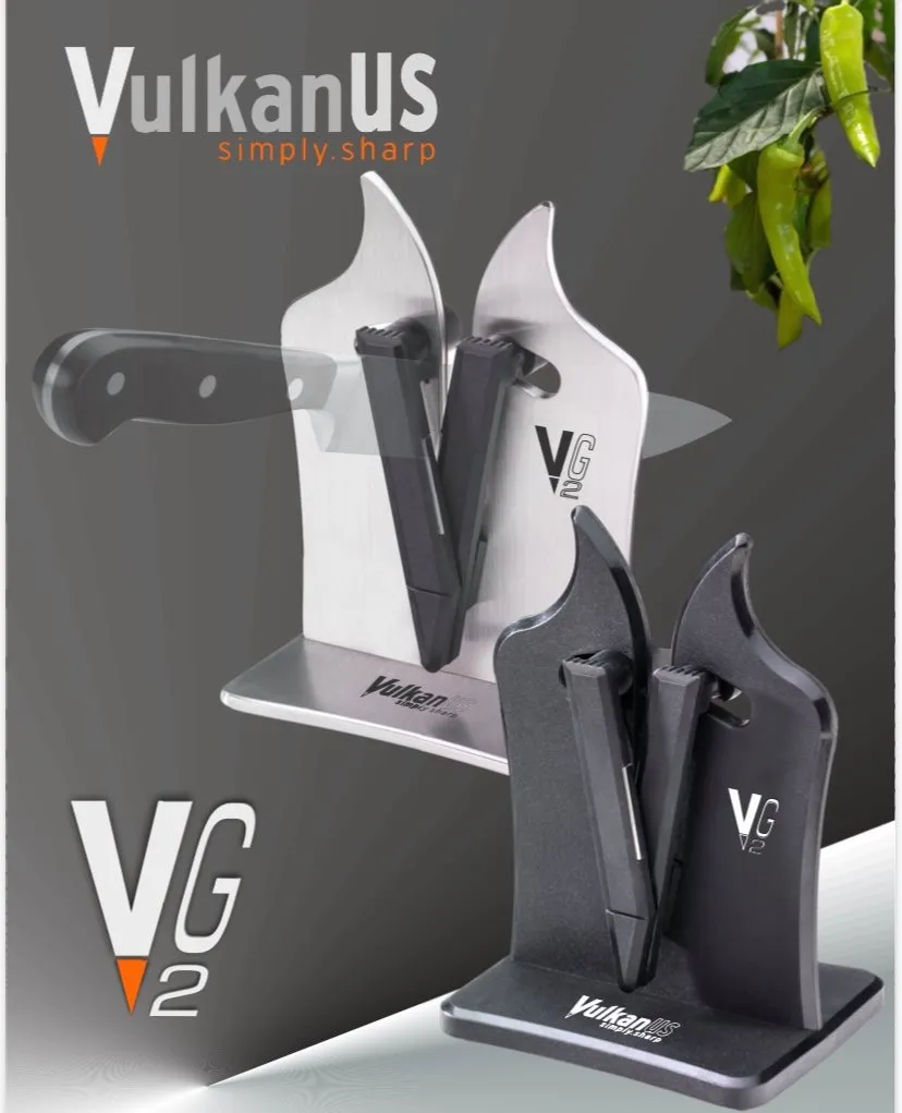 Afilador Vulkanus G2 Fabricado en Base de Acero Inoxidable - Imagen 5