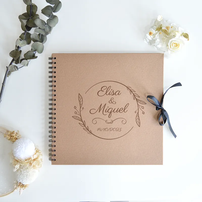 Libro de firmas / álbum para bodas - Imagen 4