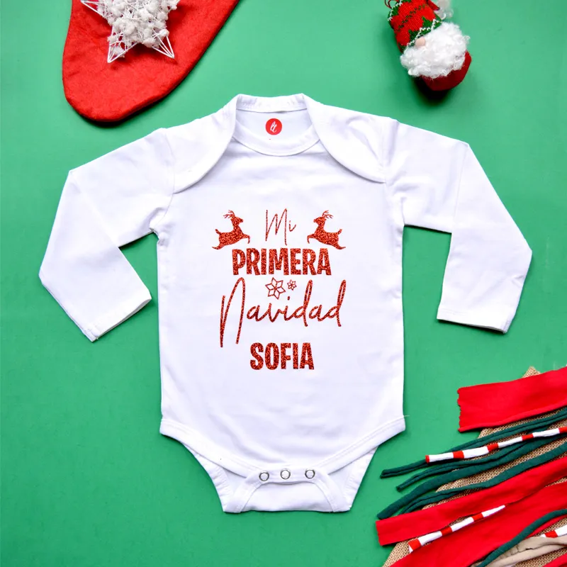 Body personalizado Mi Primera Navidad