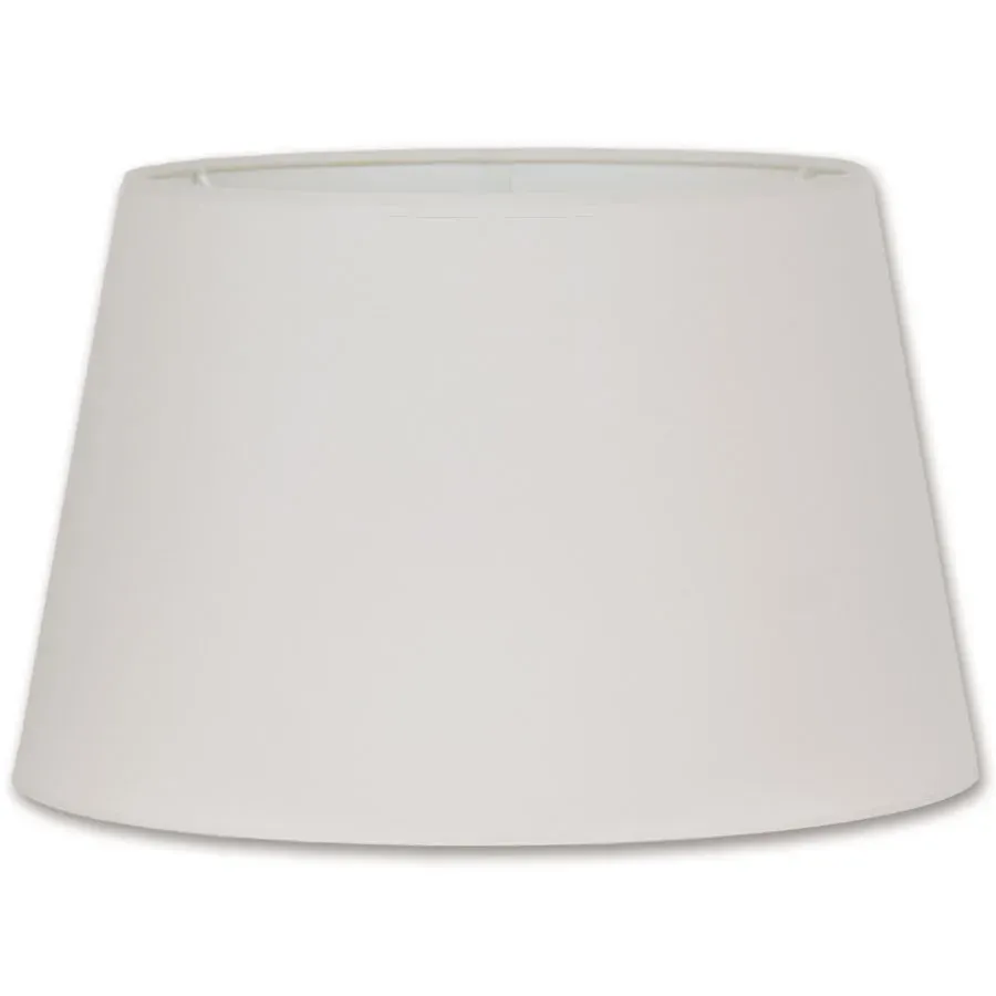 Pantalla de tela varios colores forma cónica abierta para lámparas - Imagen 4