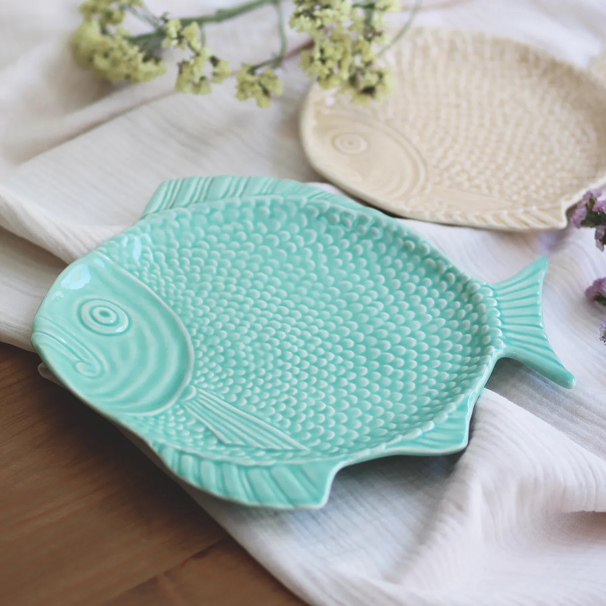 Plato llano – Pez – Mint - Imagen 5