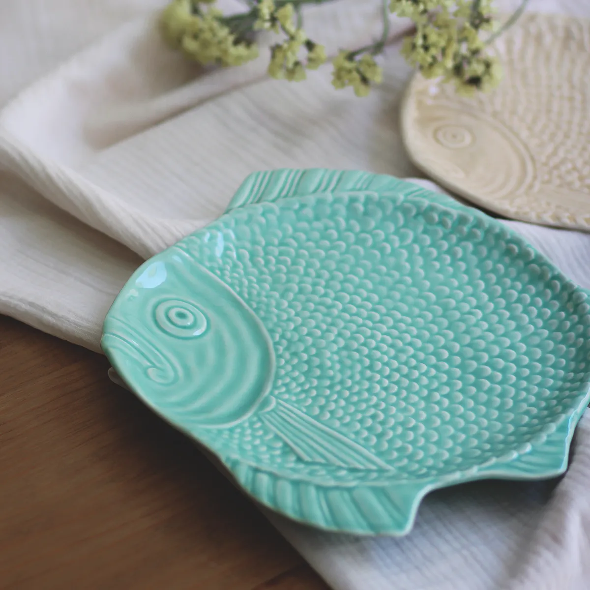 Plato llano – Pez – Mint - Imagen 4