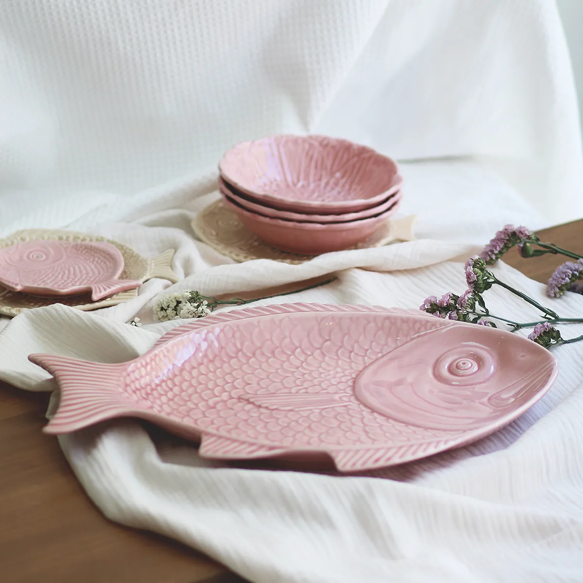 Bandeja – Pez – Rosa