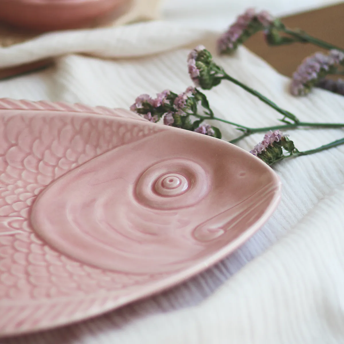 Bandeja – Pez – Rosa - Imagen 2