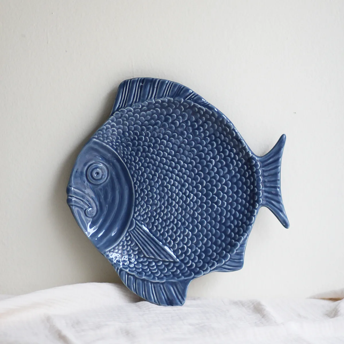 Plato llano – Pez – Azul