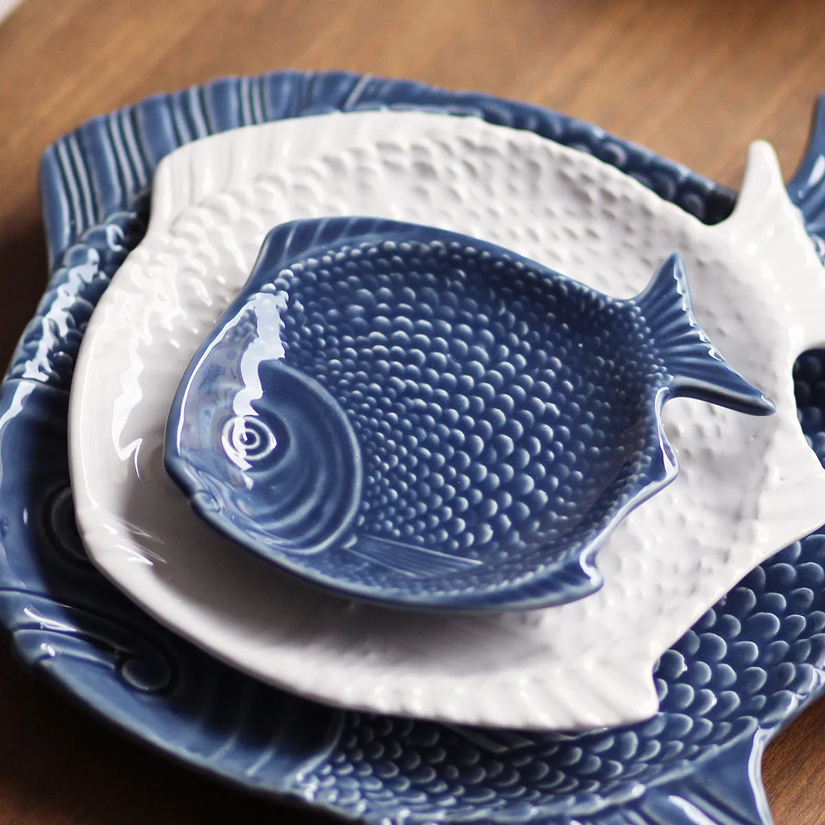 Platito pan – Pez – Azul - Imagen 2