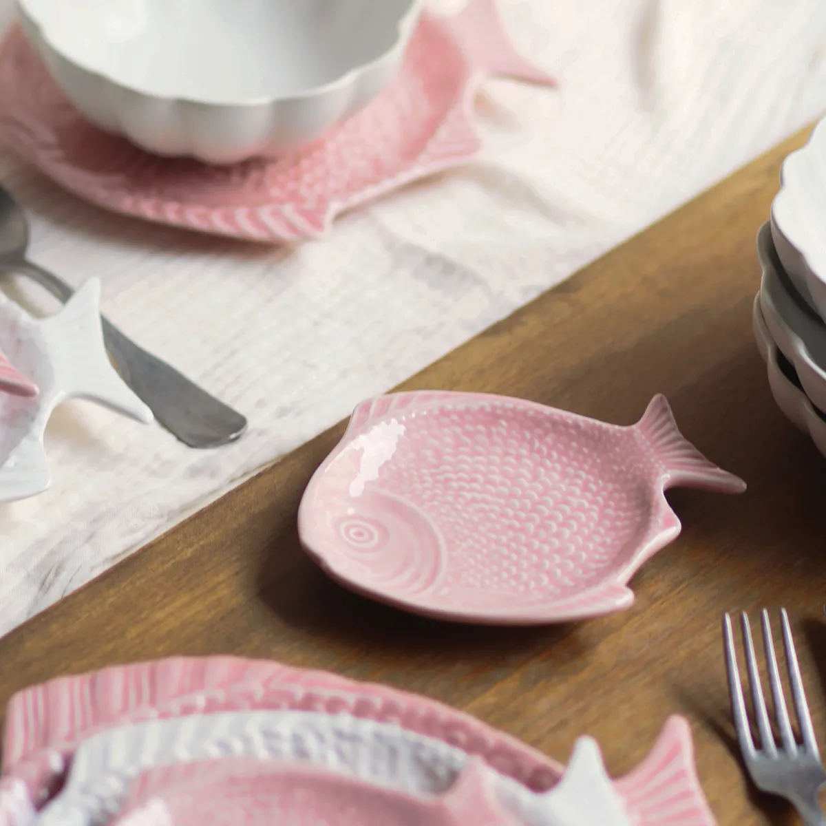 Platito pan – Pez – Rosa - Imagen 3