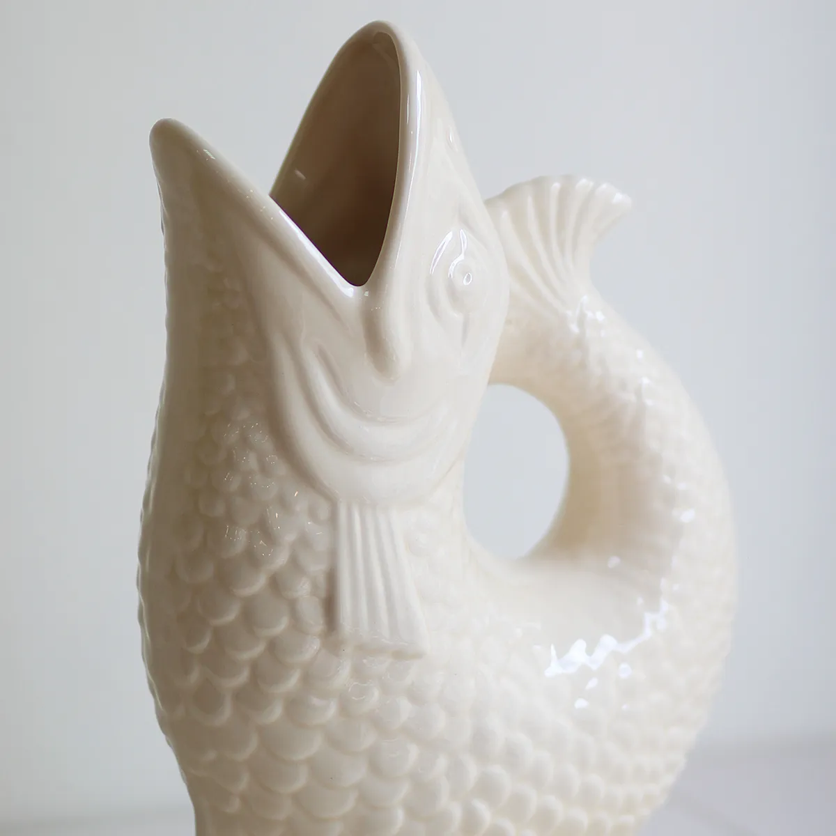 Jarra pez – Grande – Crema