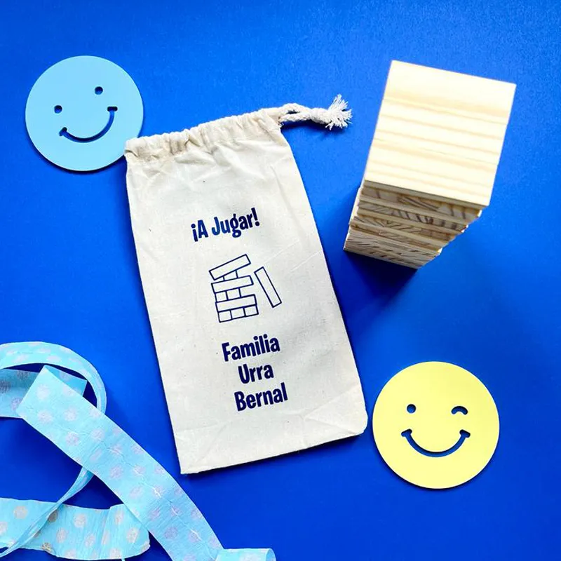 Juego bloques madera personalizado - Imagen 2