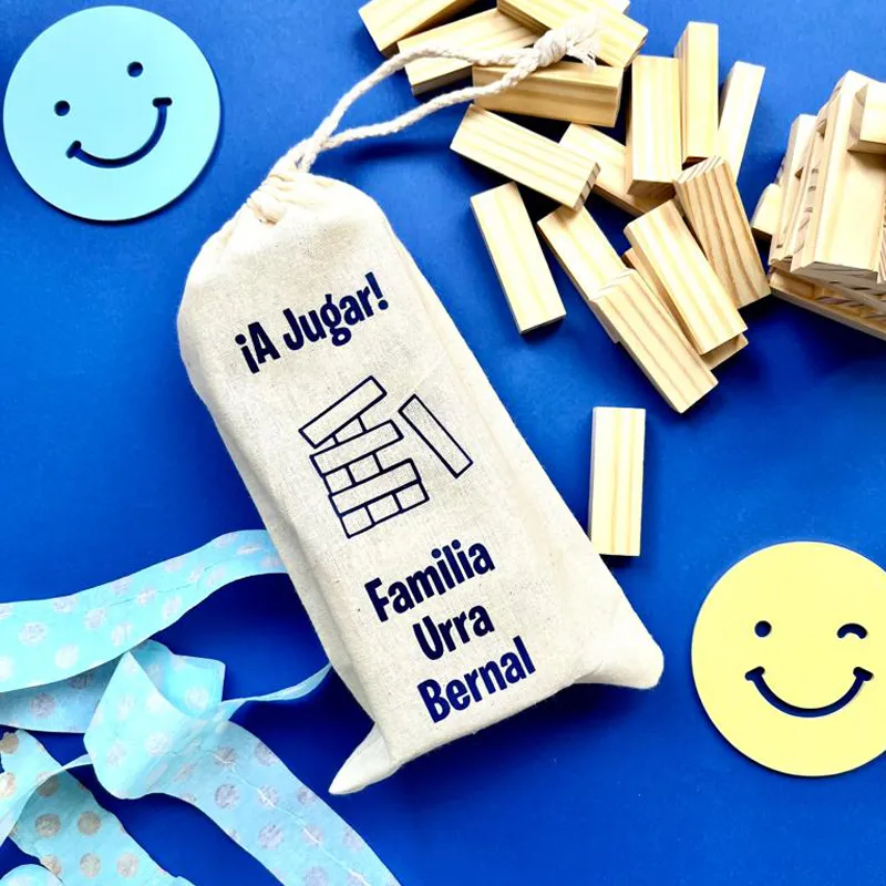 Juego bloques madera personalizado - Imagen 3