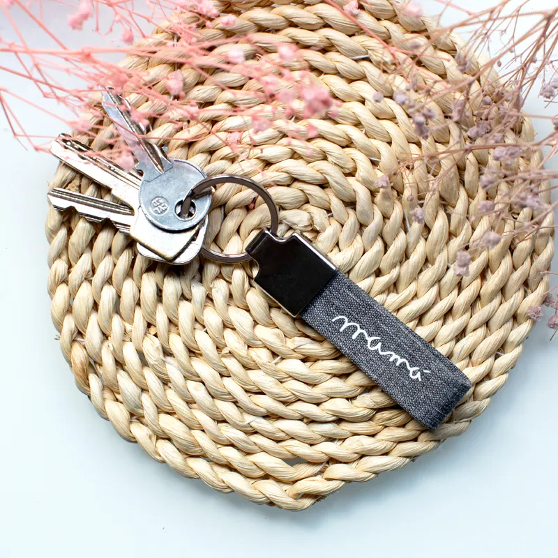 Llavero de tela personalizado