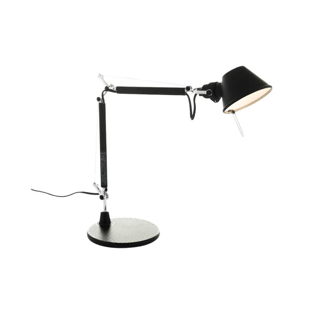 Lámpara de mesa Tolomeo en aluminio y acero Black