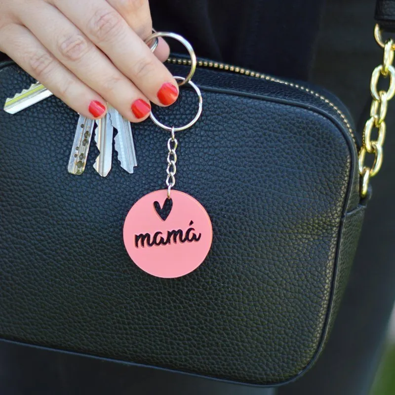 Llavero acrílico mamá Día de la Madre - Imagen 2