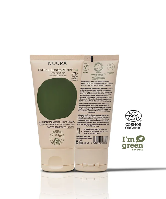 Protección Solar Orgánica Facial – Adultas – Nuura - Imagen 5