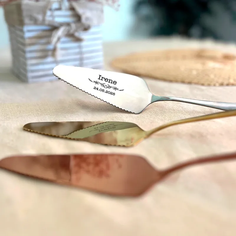 Paleta corte tarta personalizada