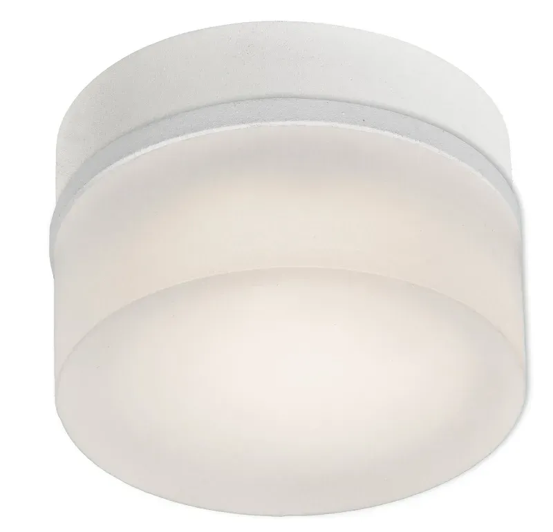 Foco Redondo de Superficie LED 6W, 3000K/4000K, Metal y Metacrilato