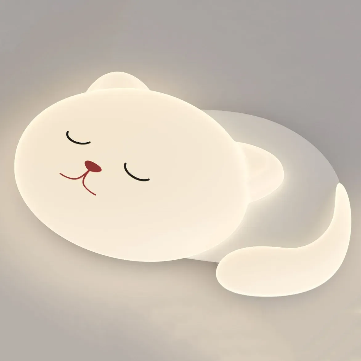 Plafón Infantil Gato LED 40W – Diseño encantador para habitaciones infantiles - Imagen 2