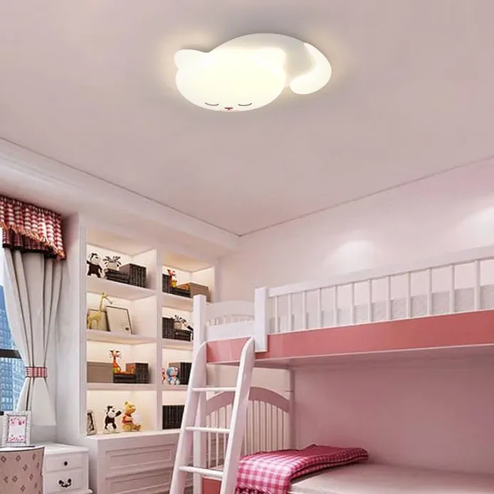 Plafón Infantil Gato LED 40W – Diseño encantador para habitaciones infantiles - Imagen 4