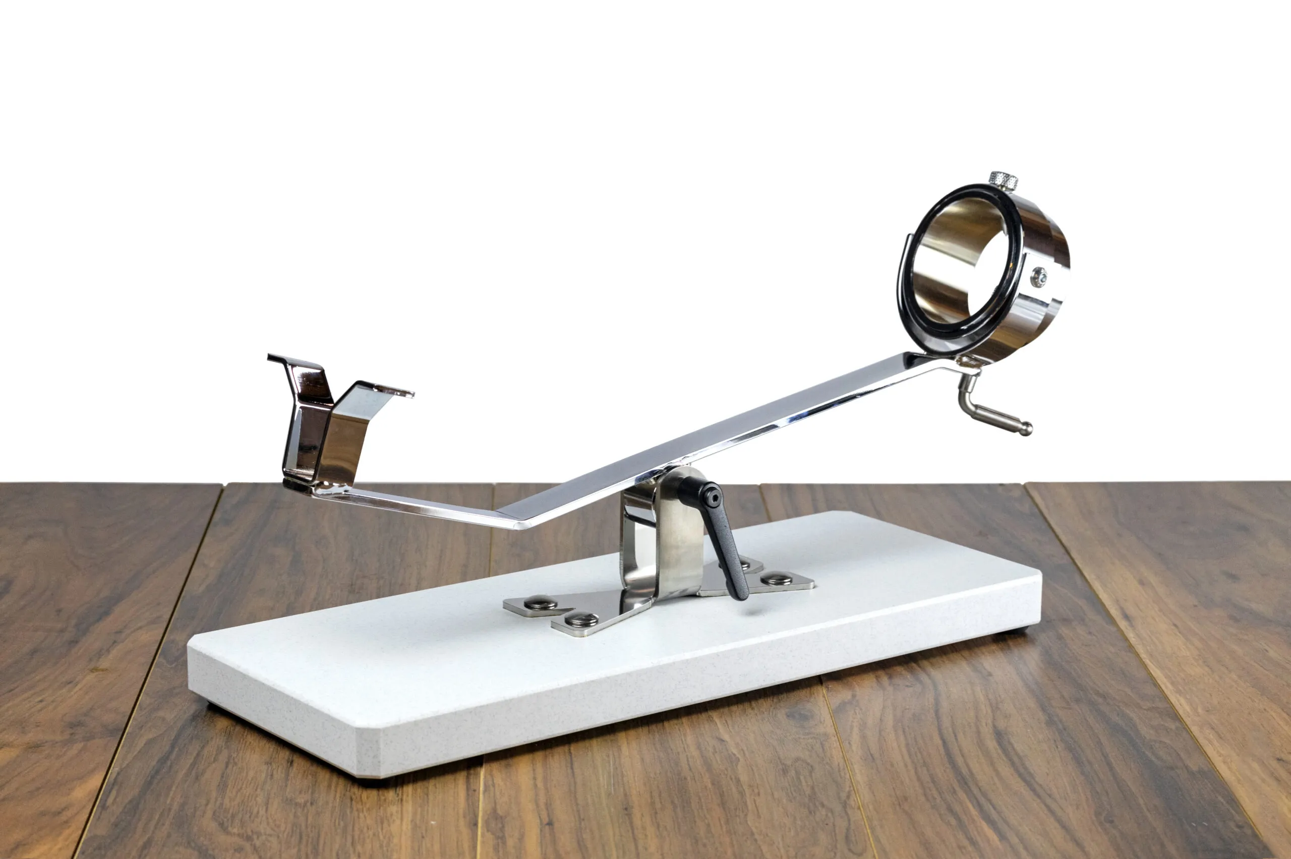 Soporte Jamonero basculante con cabezal Giratorio y base Polietileno ,(imitación marmol-granito). - Imagen 7