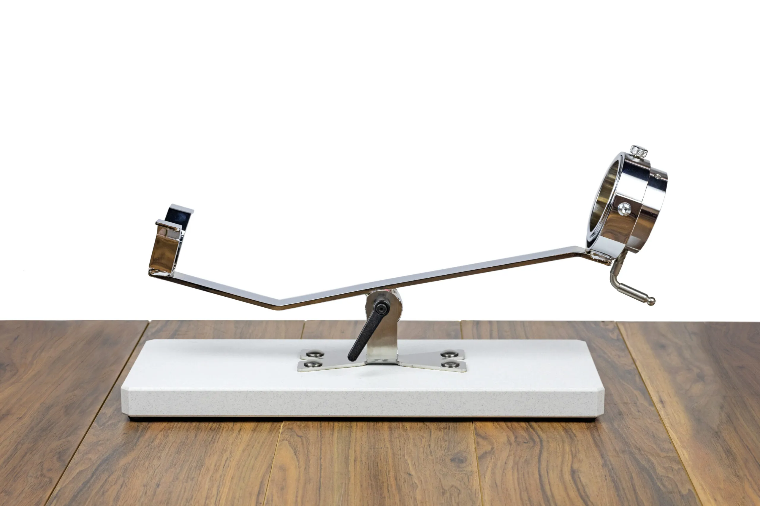 Soporte Jamonero basculante con cabezal Giratorio y base Polietileno ,(imitación marmol-granito). - Imagen 5