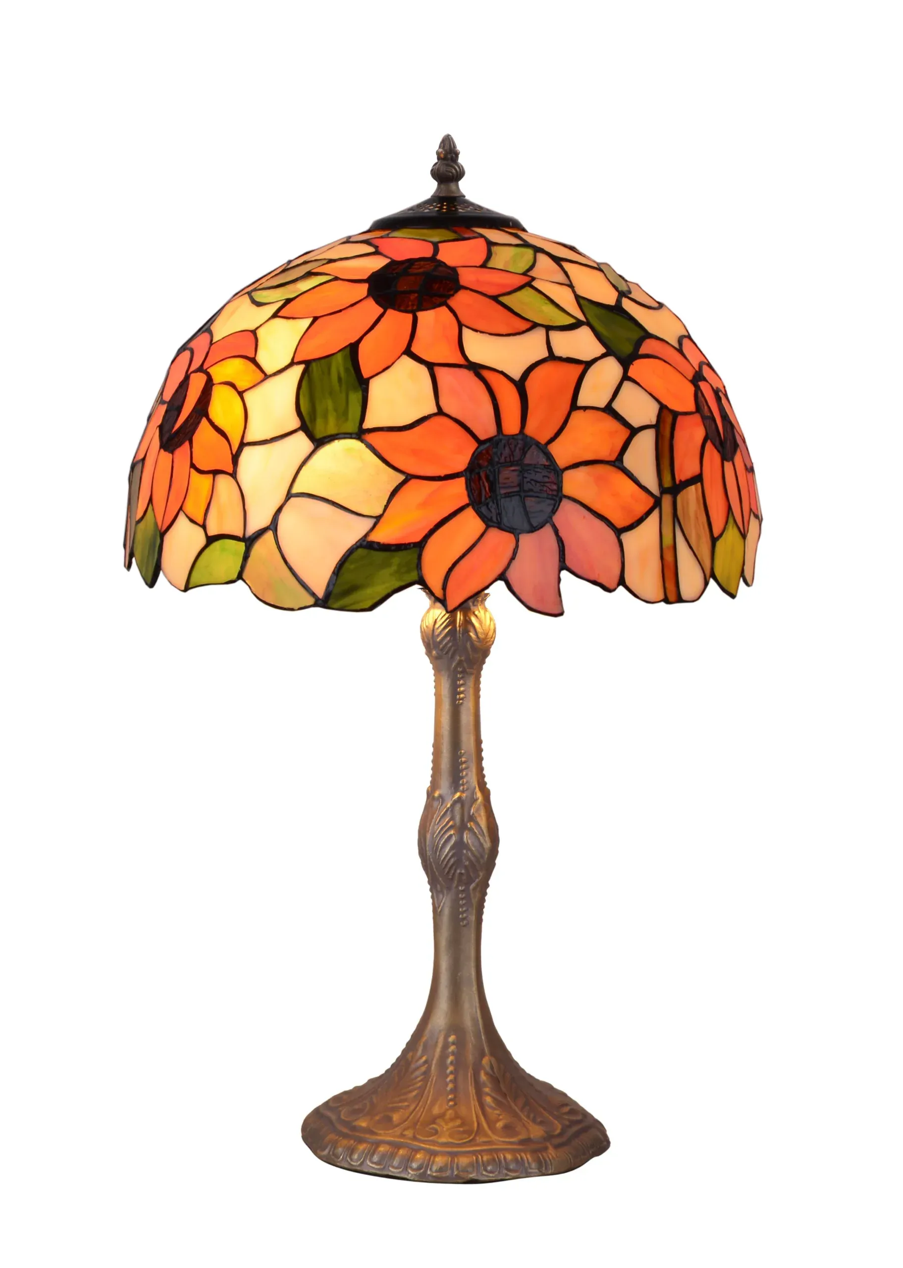 Sobremesa Tiffany girasoles