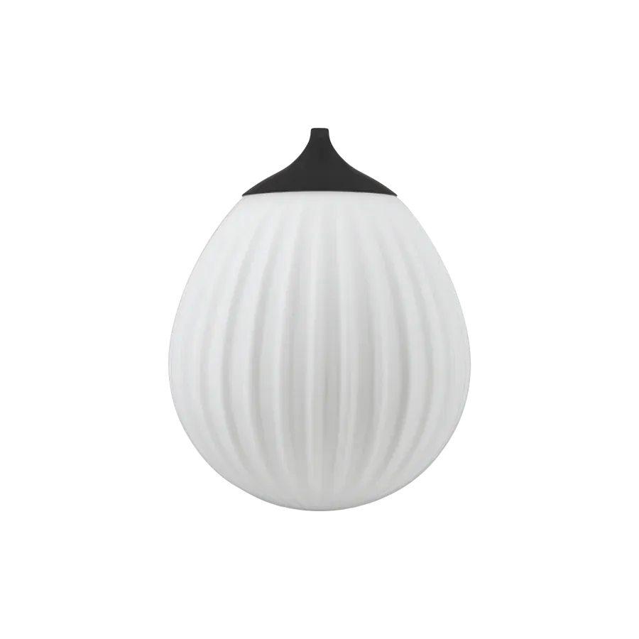 Lámpara colgante Around the World Mini en cristal Black Top