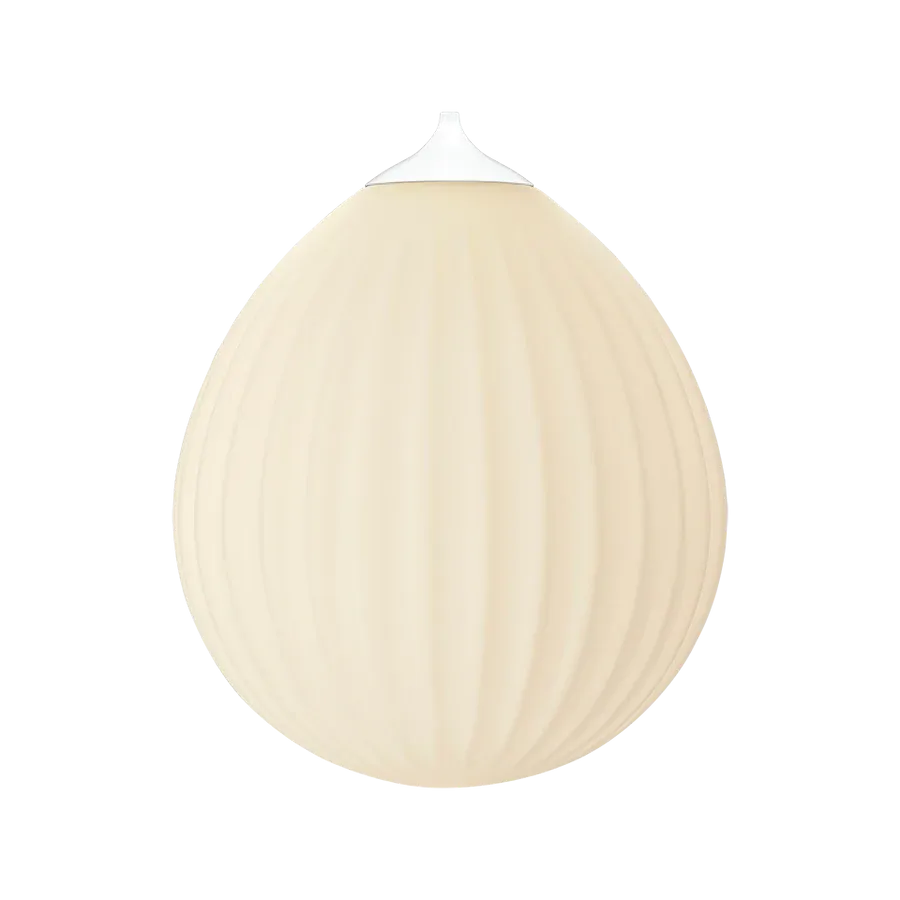 Lámpara colgante Around the World Large en cristal White Top - Imagen 2