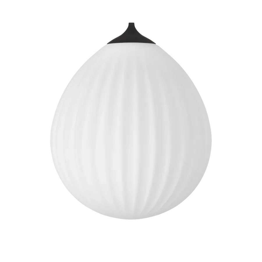 Lámpara colgante Around the World Large en cristal Black Top