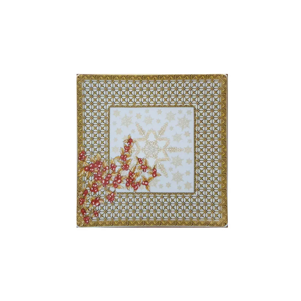 Centro Christmas in your heart de porcelana de Rosenthal Versace