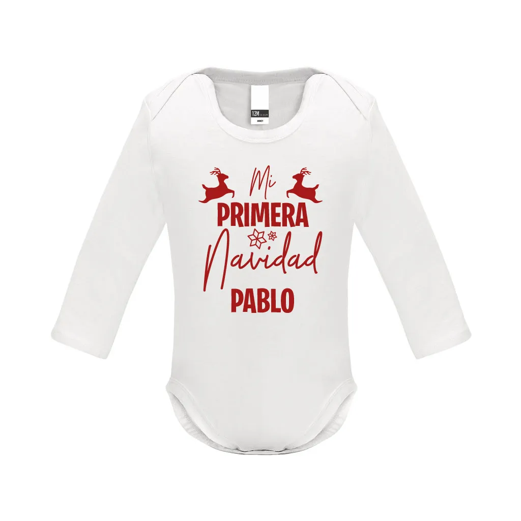 Body personalizado Mi Primera Navidad - Imagen 2