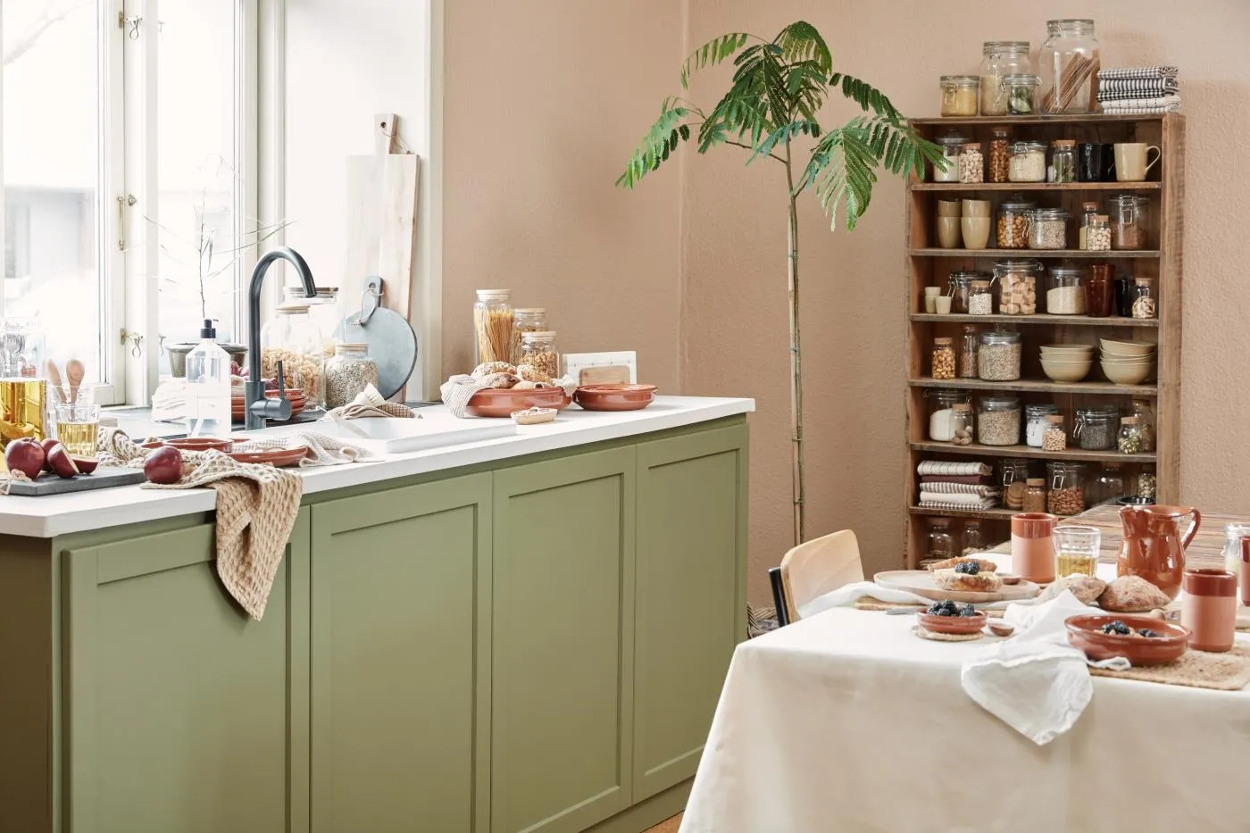 Tarro de cristal con tapa Glass 1900 ml Crystal - Imagen 9