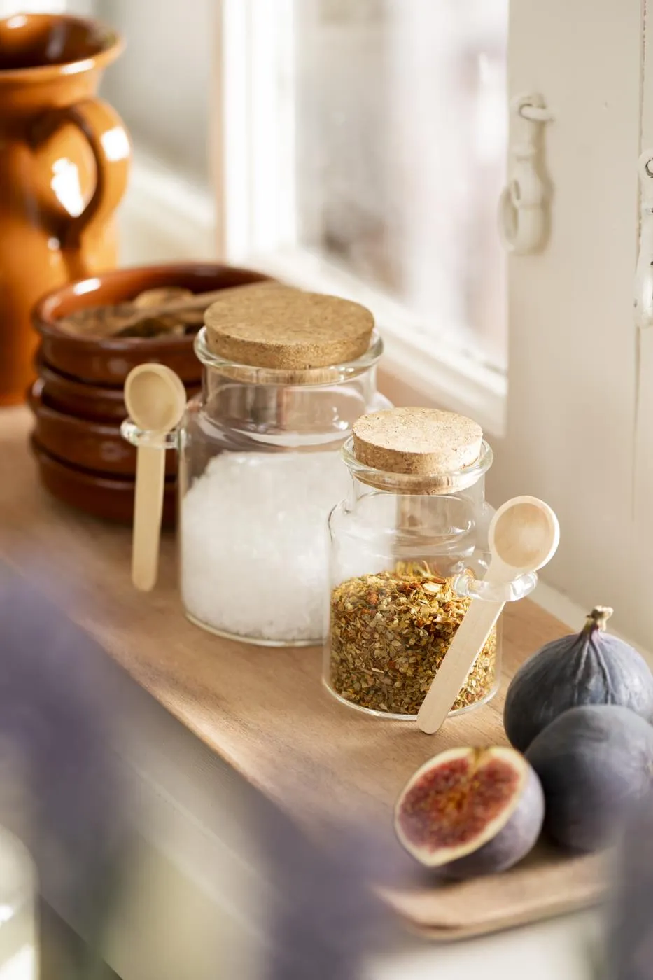 Tarro de cristal con cuchara Glass 300 ml Crystal - Imagen 2