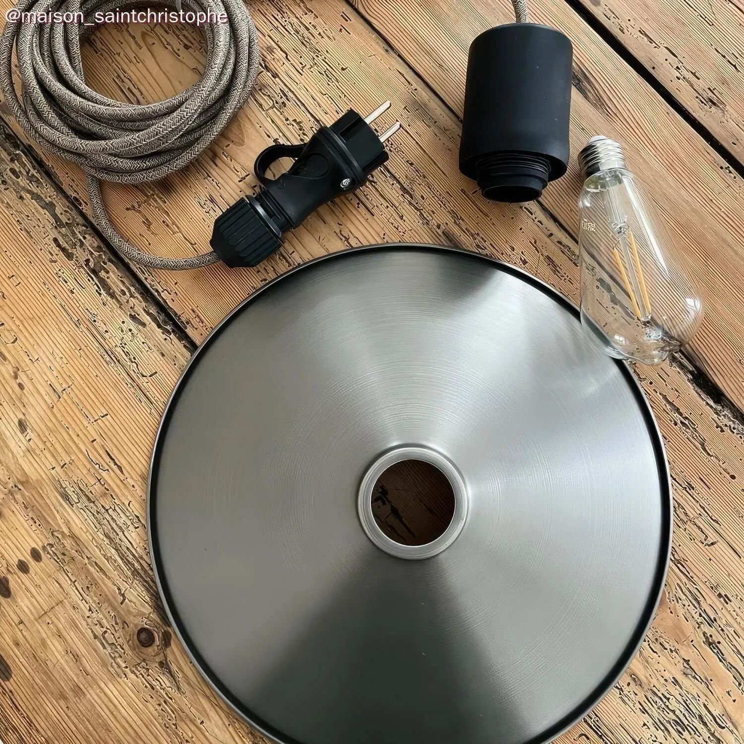 Cable eléctrico exterior Eiva IP65 en lino Brown - Imagen 6