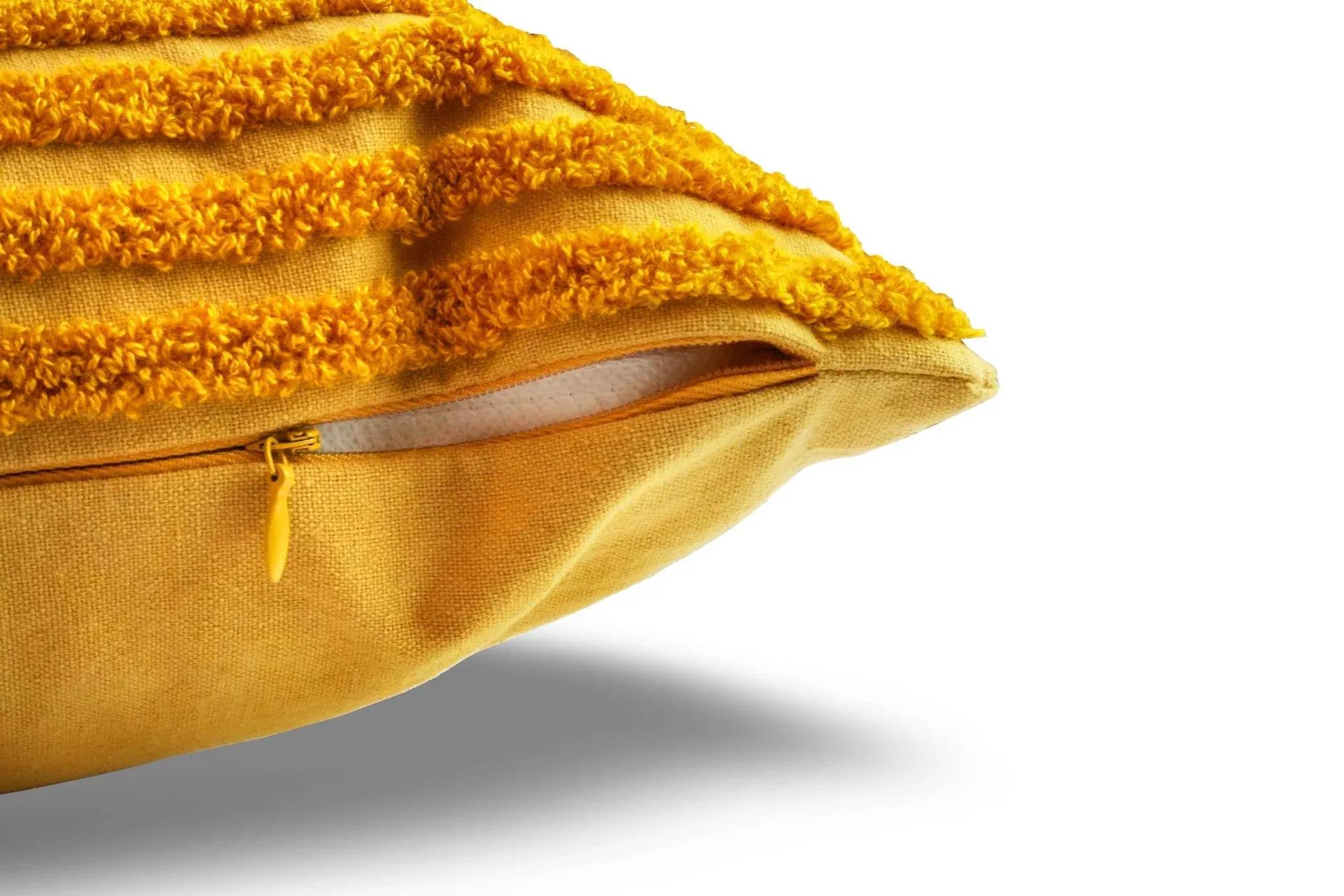 Cojín Con Bordado Diseño Laberinto Algodón Y Poliéster - Imagen 5