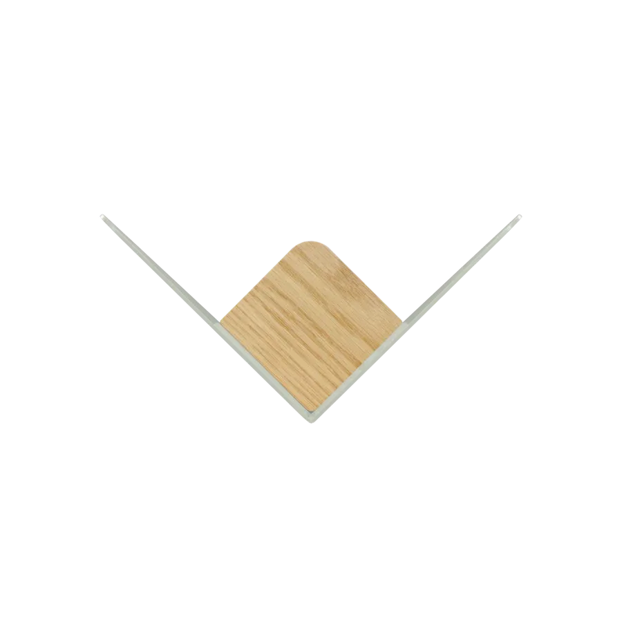 Perchero Butterflies en Roble y metal Nuance Olive Mini - Imagen 2