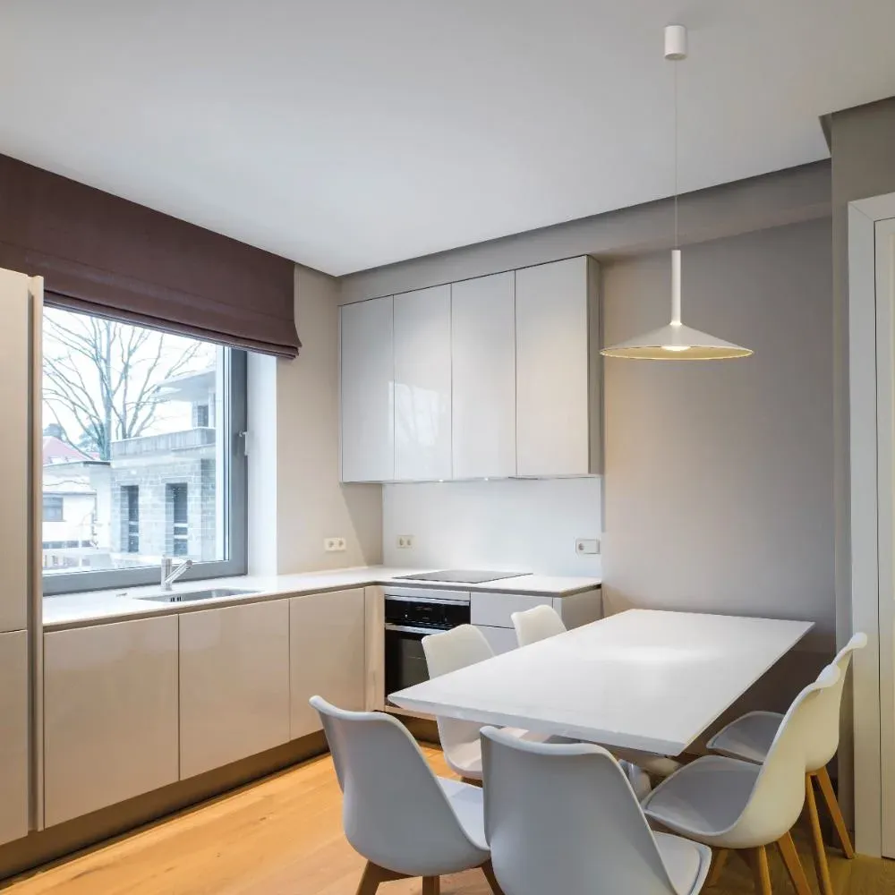 Lámpara Colgante CALICE de Aluminio y Acrílico con LED Integrado – Regulable en Altura - Imagen 2