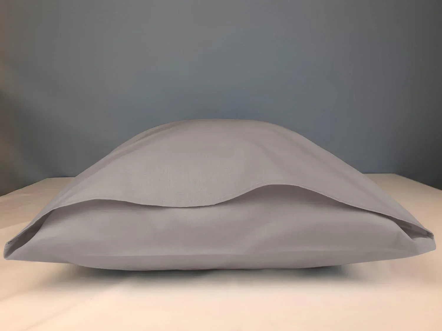 Funda De Almohada Con Diversos Tamaño 50% Poliéster 50% Algodón Gris Claro - Imagen 3