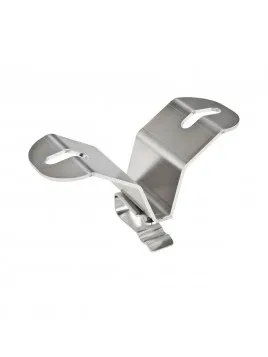 Jamonero Afinox PRIMUS «REGIO» base ACERO BRILLO semiesfera bañada en oro - Imagen 3