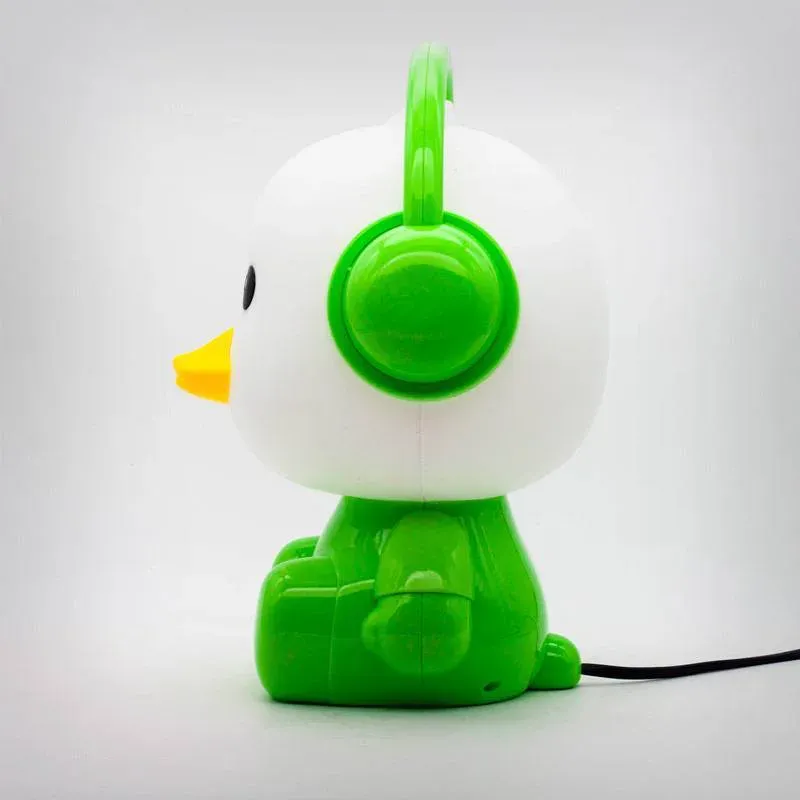 Lámpara de Sobremesa Infantil Pato con cascos - Imagen 2