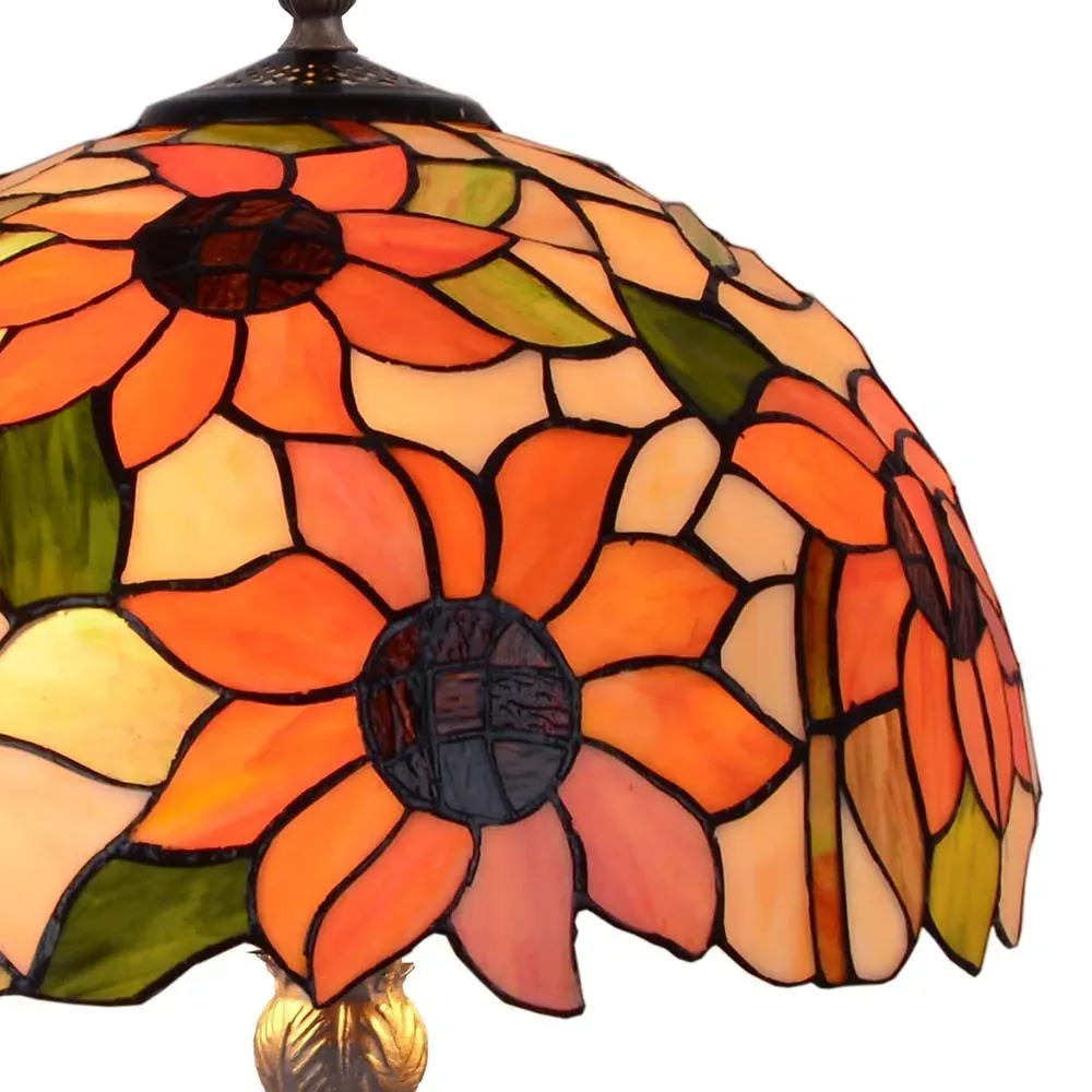 Sobremesa Tiffany girasoles - Imagen 2