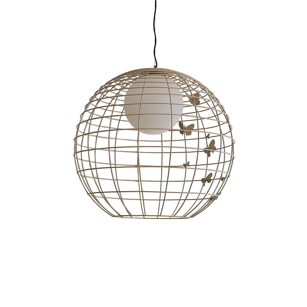 Lámpara Sphere con mariposas