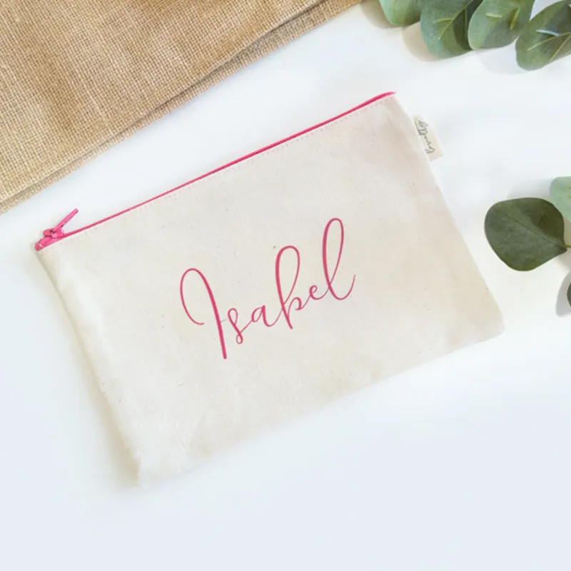 Neceser algodón personalizado