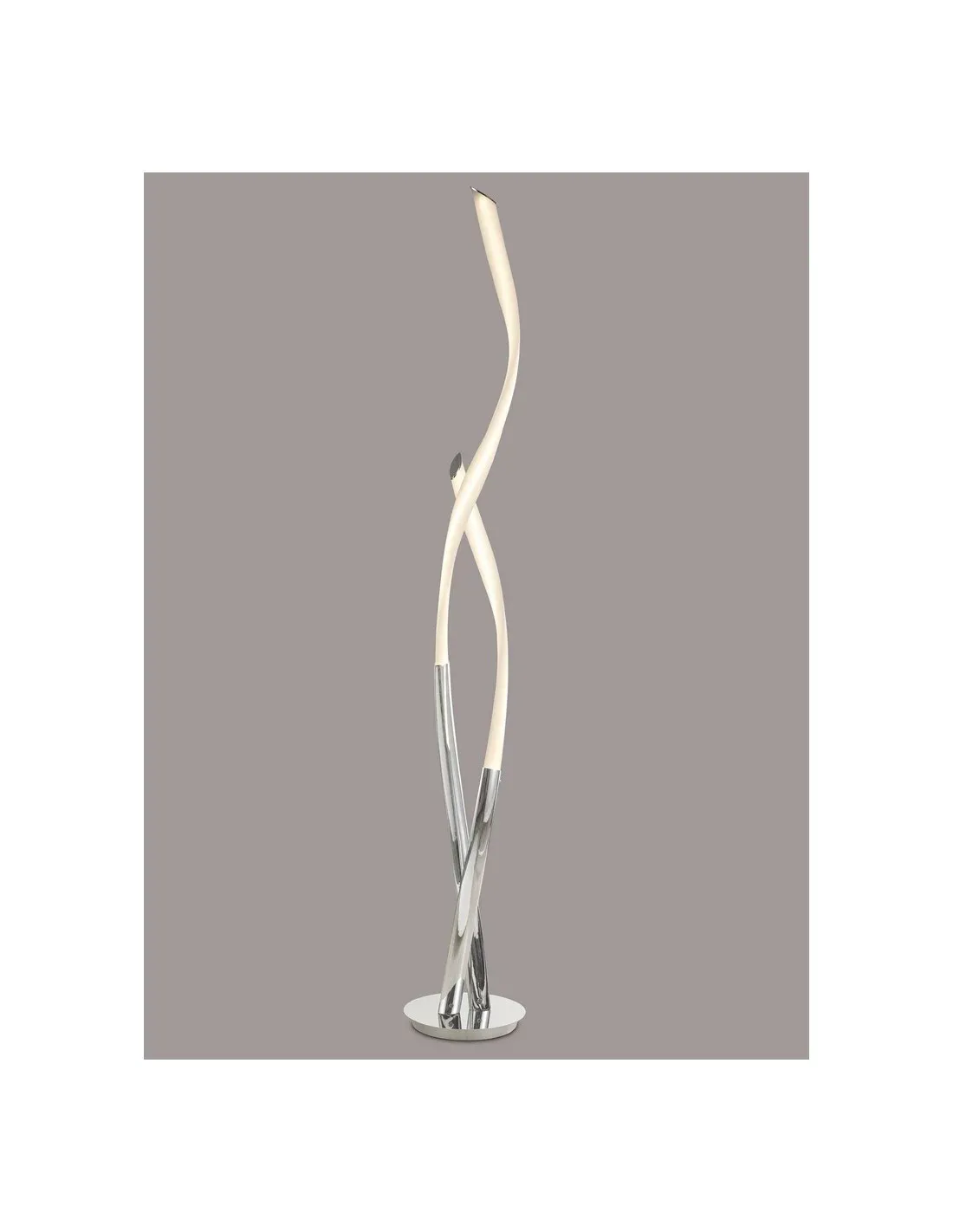 Pie de Salón LED Dimable 30W Armonía Titanio - Imagen 3