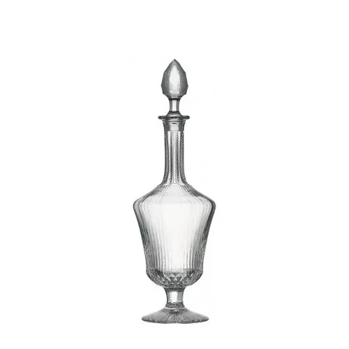 Botella con tapón Apollo de cristal de Saint Louis