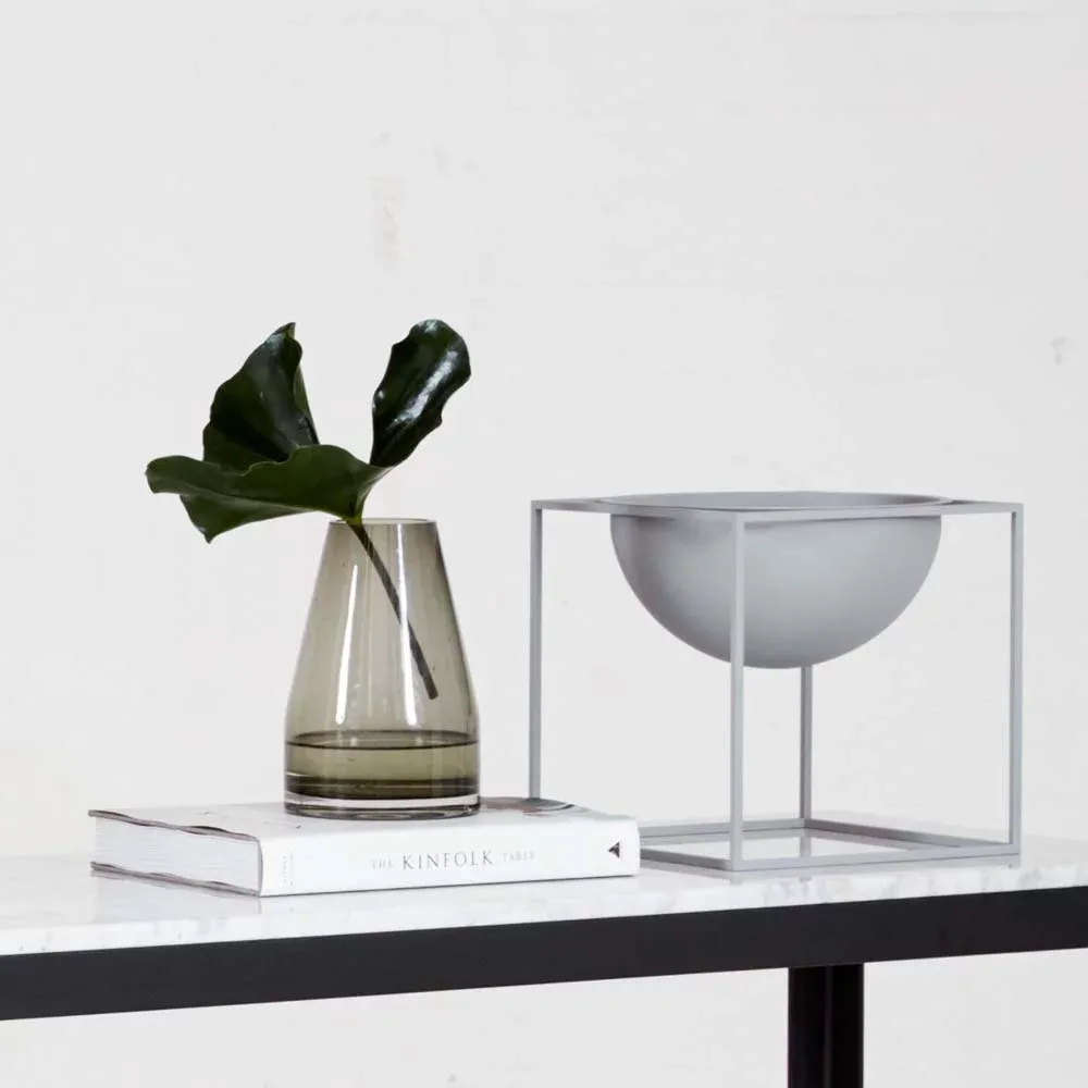 Florero de cristal negro - Imagen 2