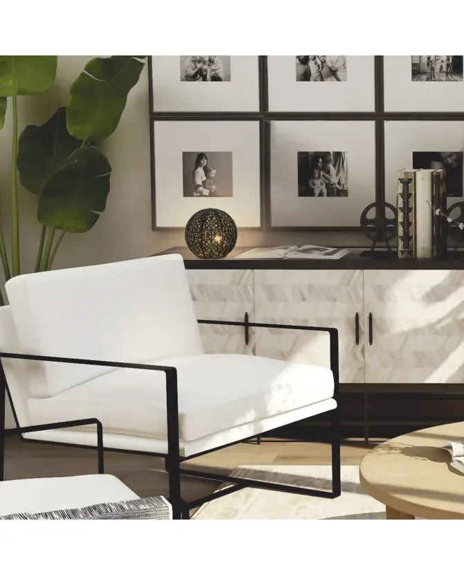 Lámpara de sobremesa Ticam negro - Imagen 4