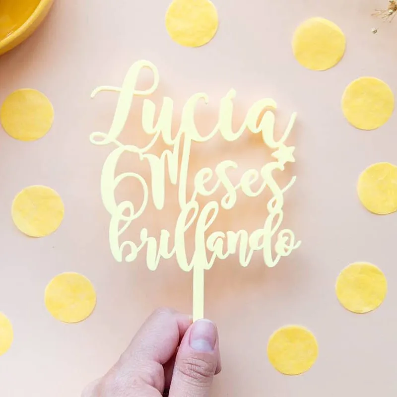 Topper personalizado 3 líneas - Imagen 2